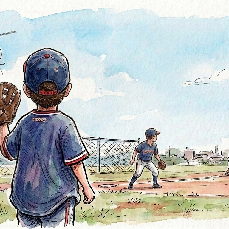 第3話：守備よりヘリコプターに夢中だった日⚾️